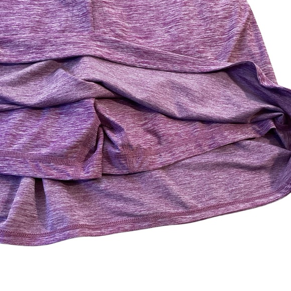 Duluth Trading Armachillo Cooling Knit Skort Purple Heather Medium Style 60554 - Picture 4 of 11